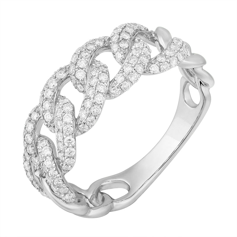 Diamond Link Chain Ring