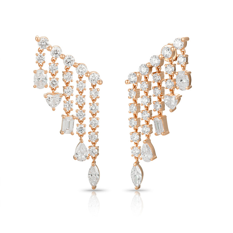 Chain Crawler Earring - Kindspark