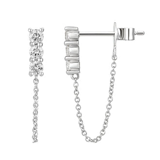 Chain Stud Earring - Kindspark