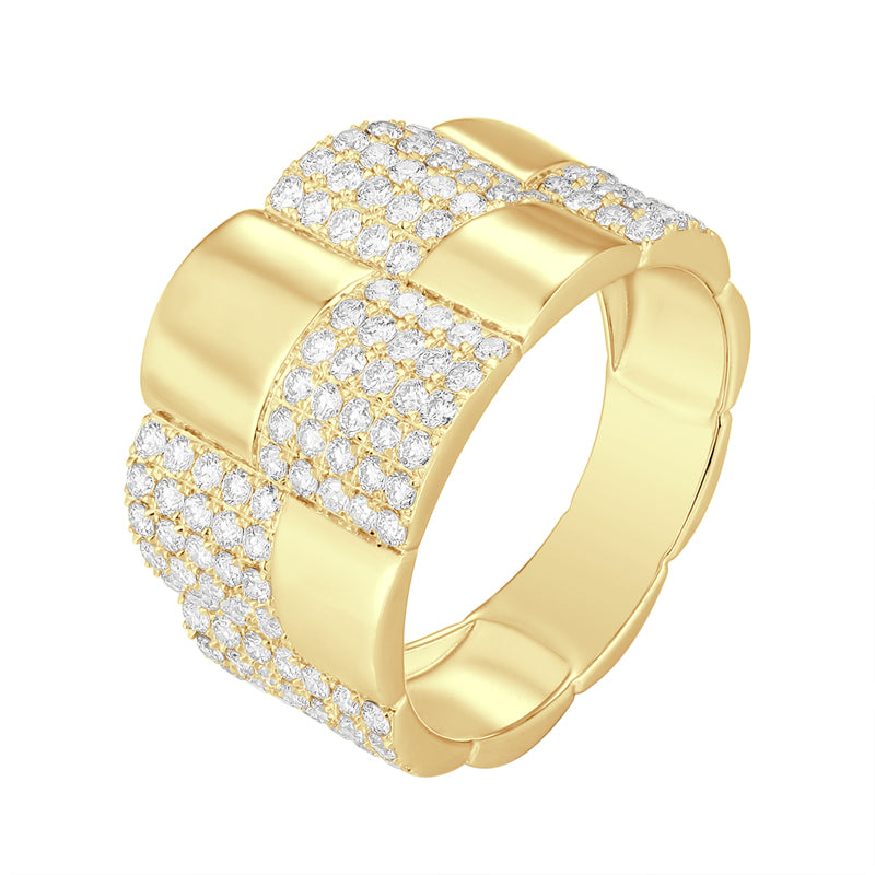 Wide Ring Band - Double