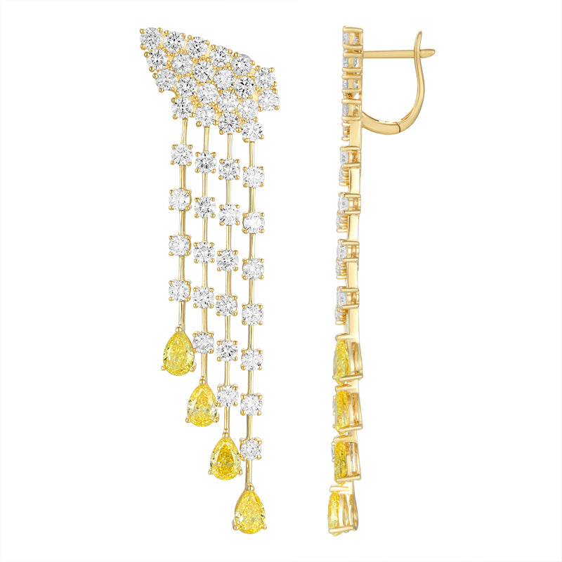 Chain Crawler Earrings