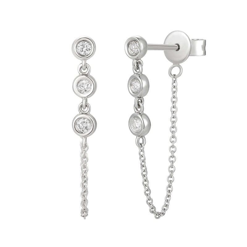 Chain Stud Earring