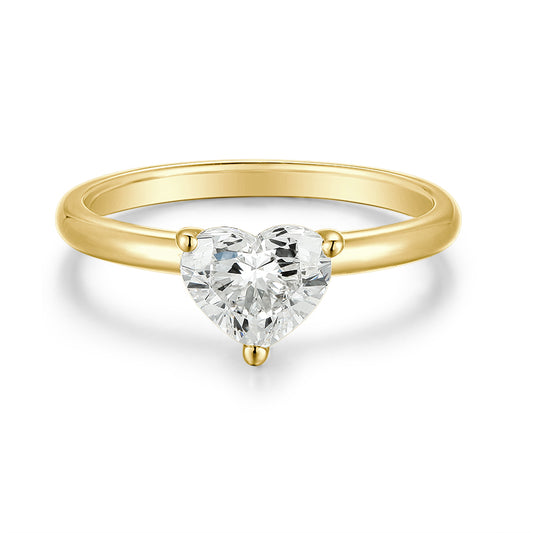 Heart Shape Diamond Engagement Ring (1.5 Carats) - Kindspark