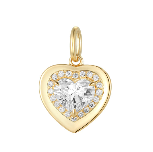 Polished Heart Pendant Necklace - Kindspark