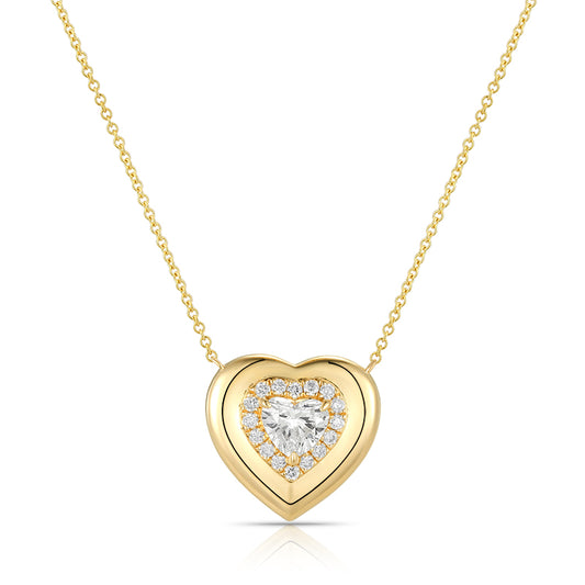 Polished Heart Necklace - Kindspark