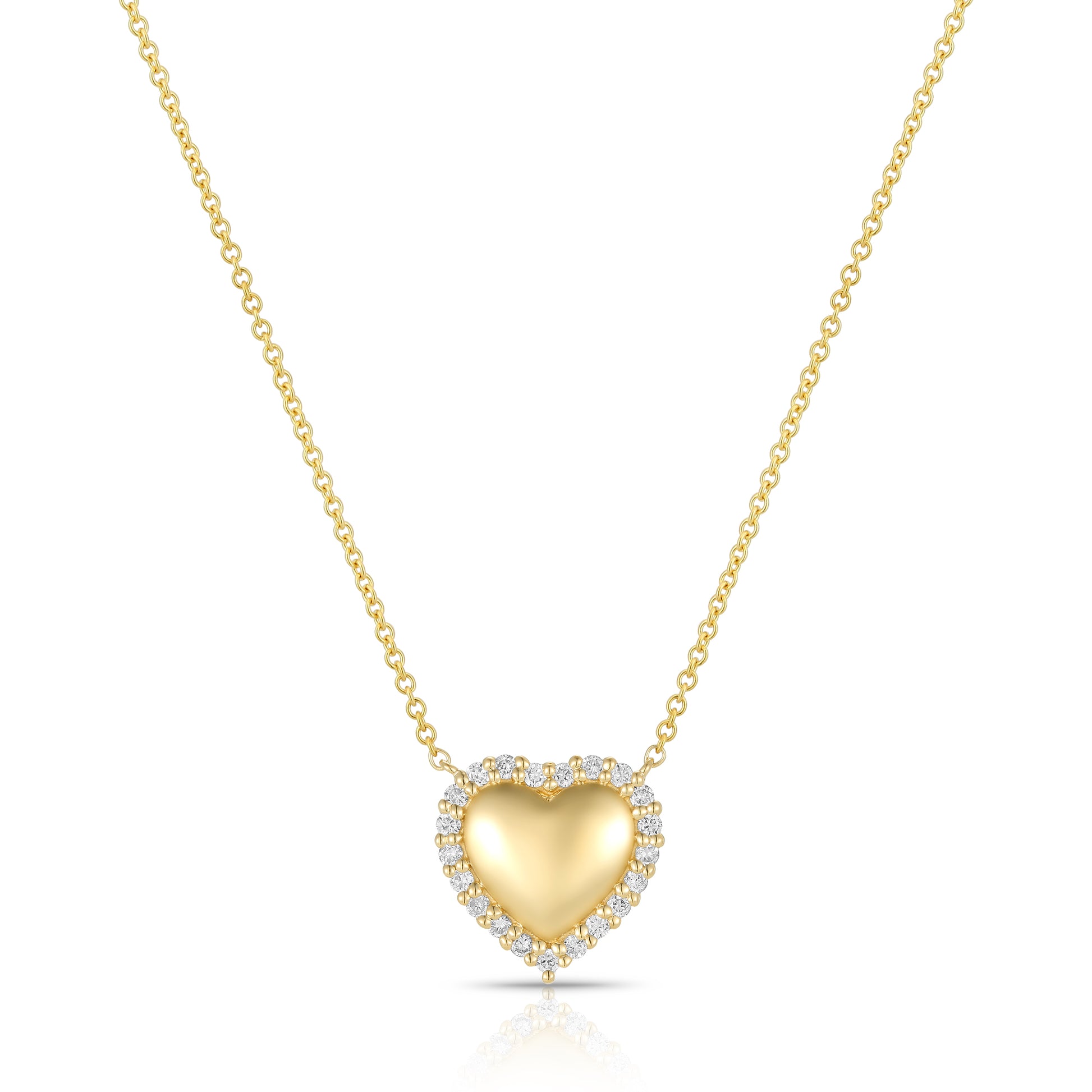 Polished Heart Necklace - Kindspark