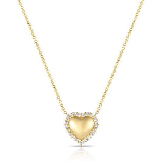 Polished Heart Necklace - Kindspark