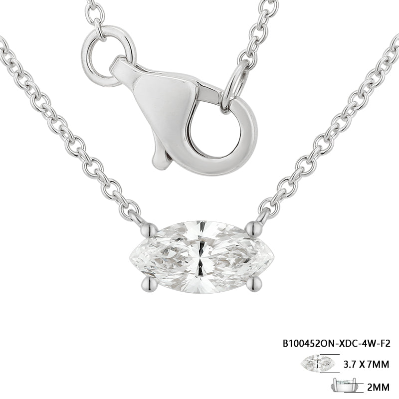 Marquise Diamond Necklace