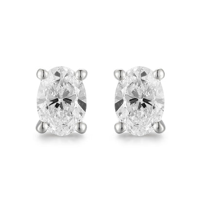 Classic Oval Ear Studs - Kindspark