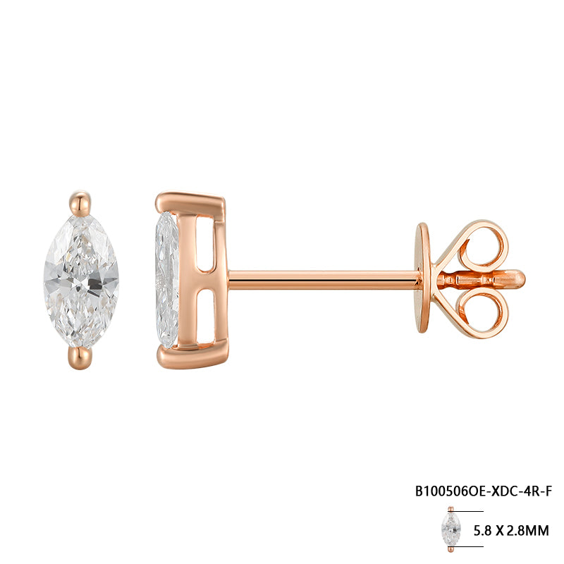 Marquise Ear Studs - Kindspark