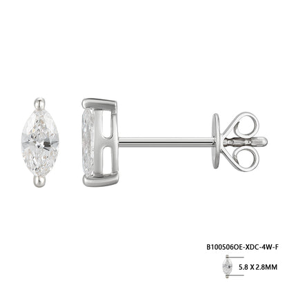 Marquise Ear Studs - Kindspark