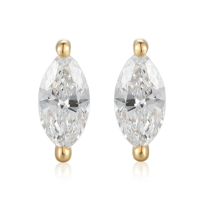Marquise Ear Studs - Kindspark