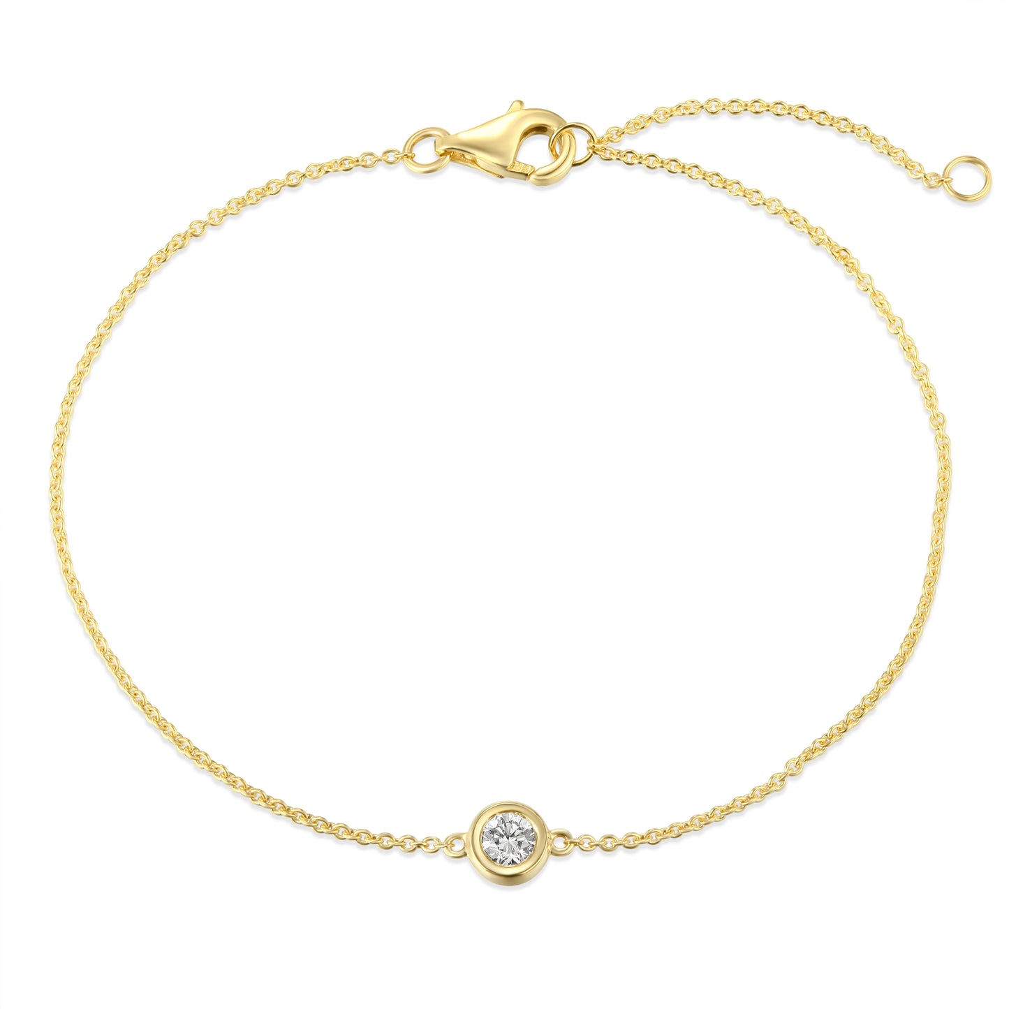 Single Stone Diamond Bracelet - Kindspark