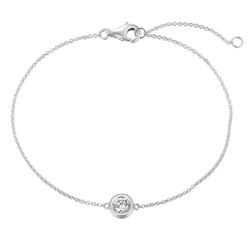 Single Stone Diamond Bracelet - Kindspark