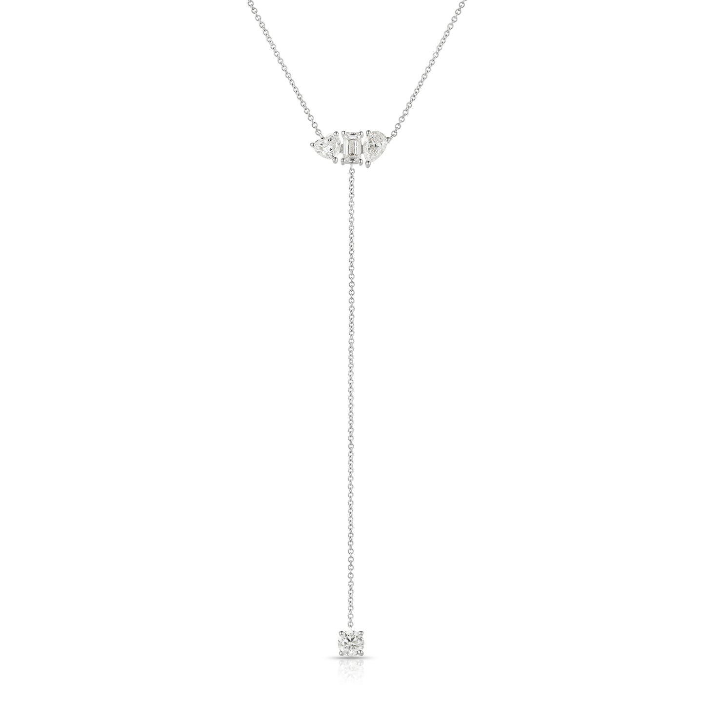 Mixed shape Lariat Necklace - Kindspark