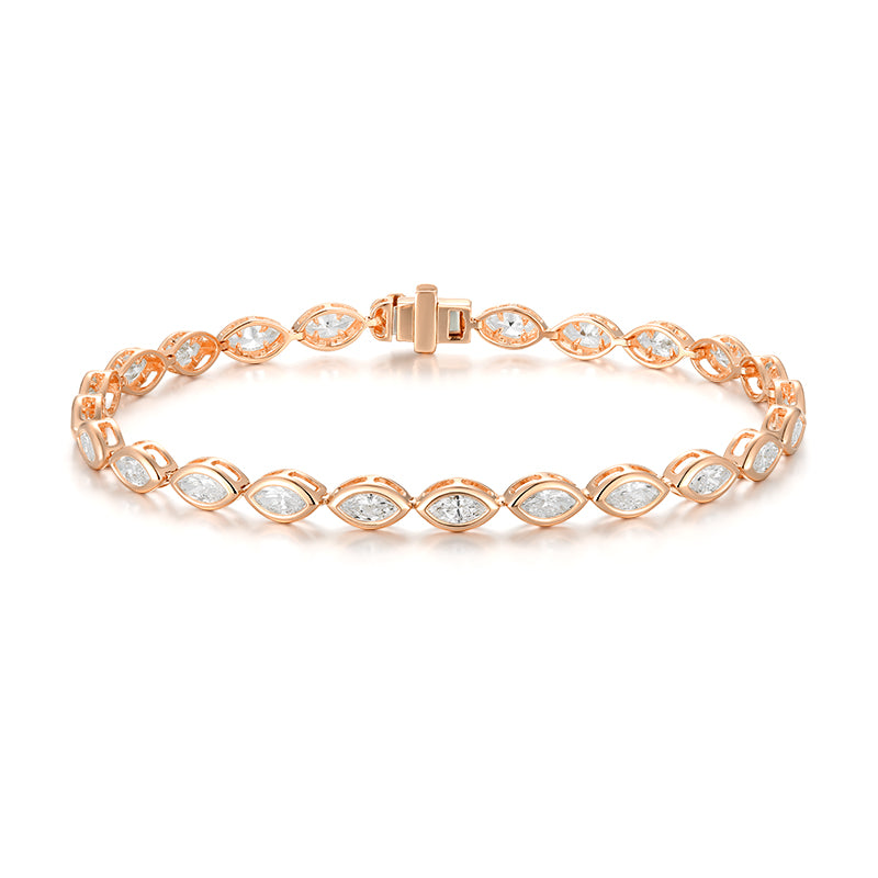 Tennis Bracelet - Marquise Diamond - Kindspark