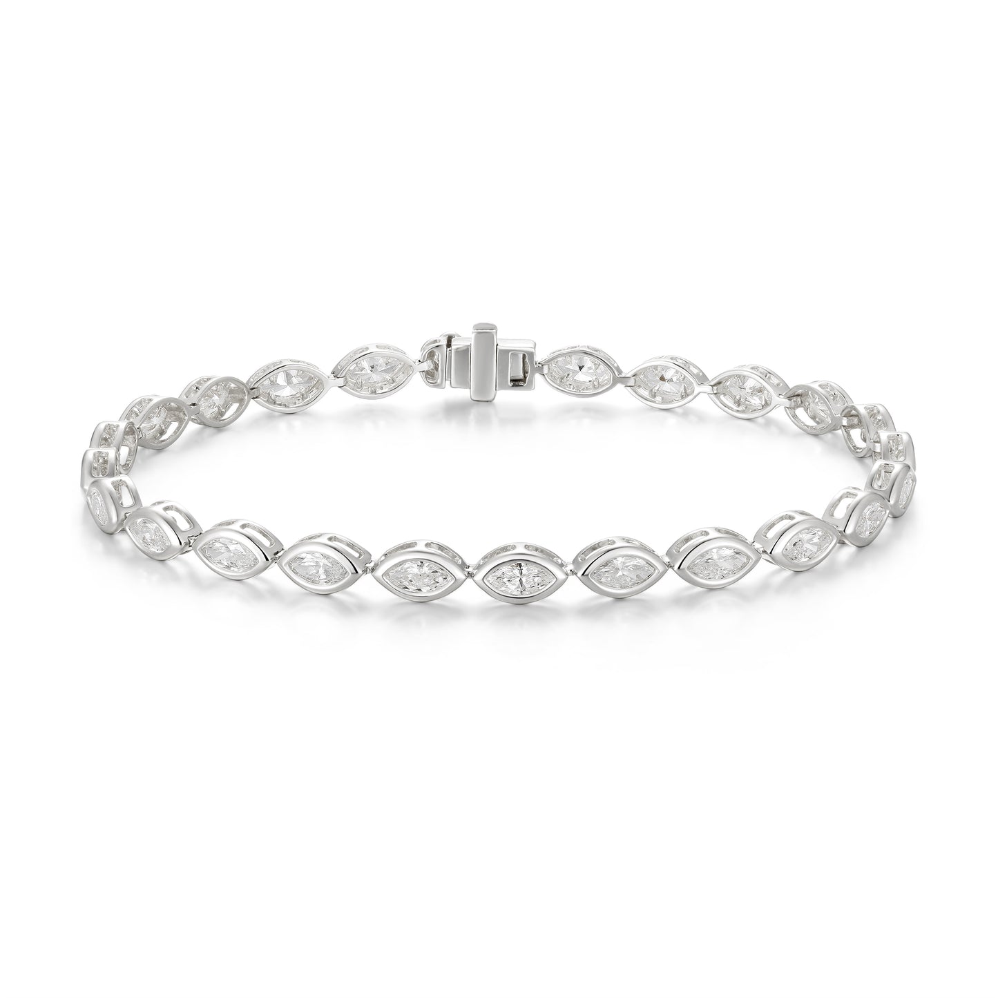 Tennis Bracelet - Marquise Diamond - Kindspark