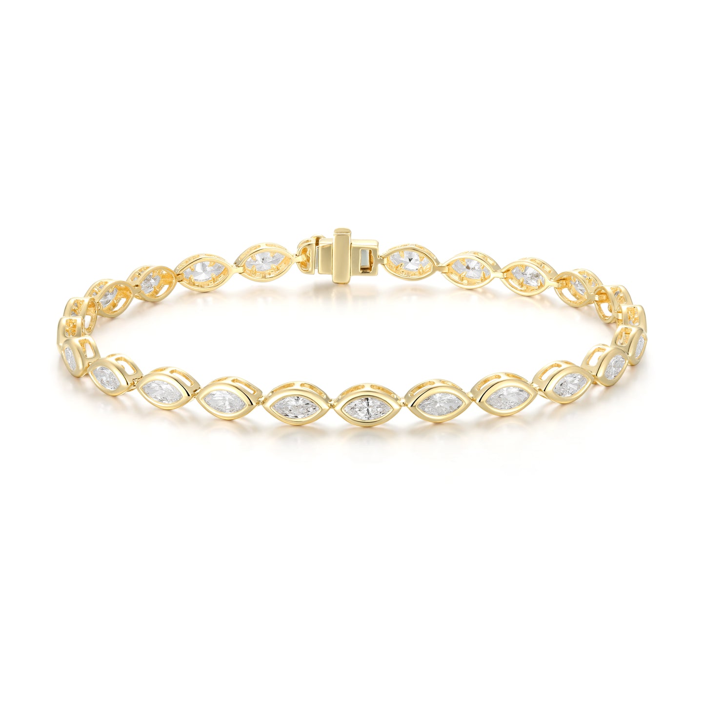 Tennis Bracelet - Marquise Diamond - Kindspark