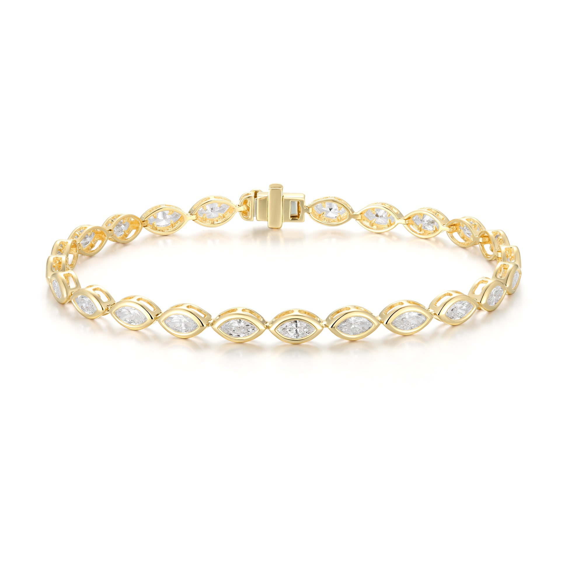 Tennis Bracelet - Marquise Diamond - Kindspark
