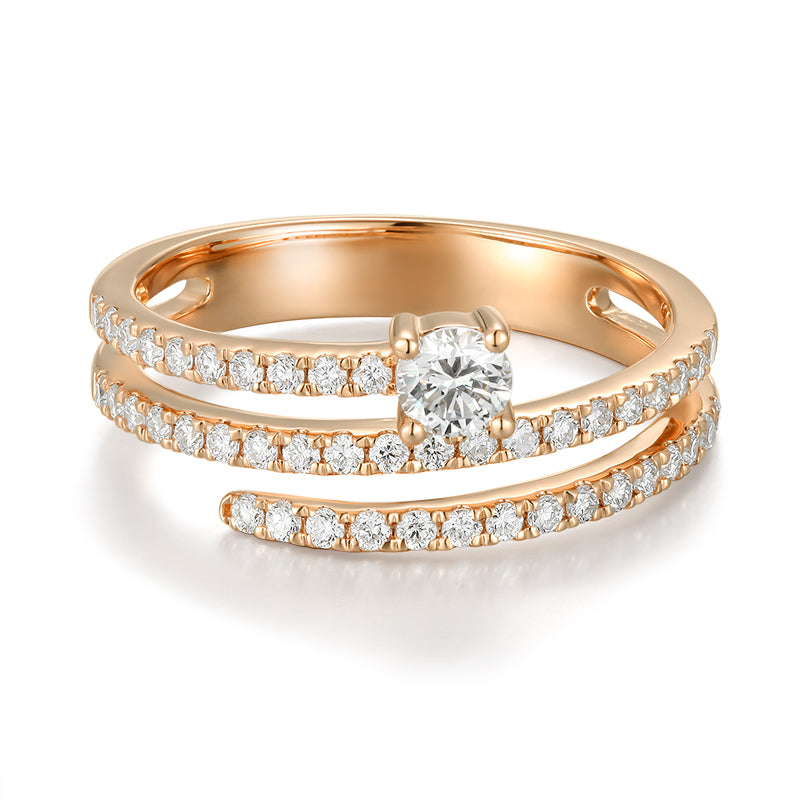 Spiral Wrap Ring - Kindspark