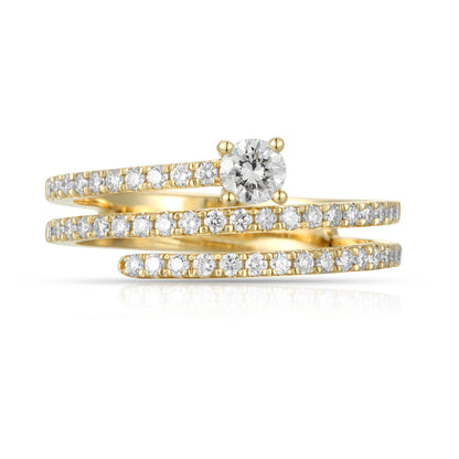 Spiral Wrap Ring - Kindspark