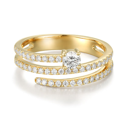 Spiral Wrap Ring - Kindspark