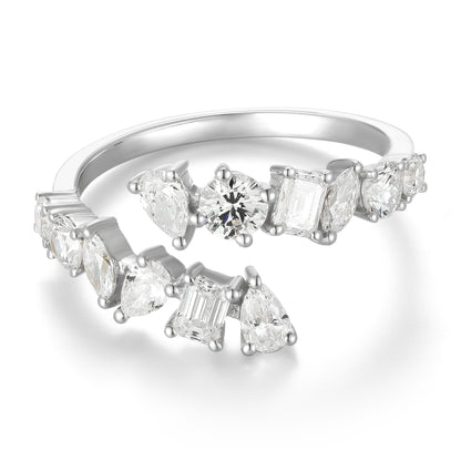 Open Ring - Mixed Shape Diamond - Kindspark