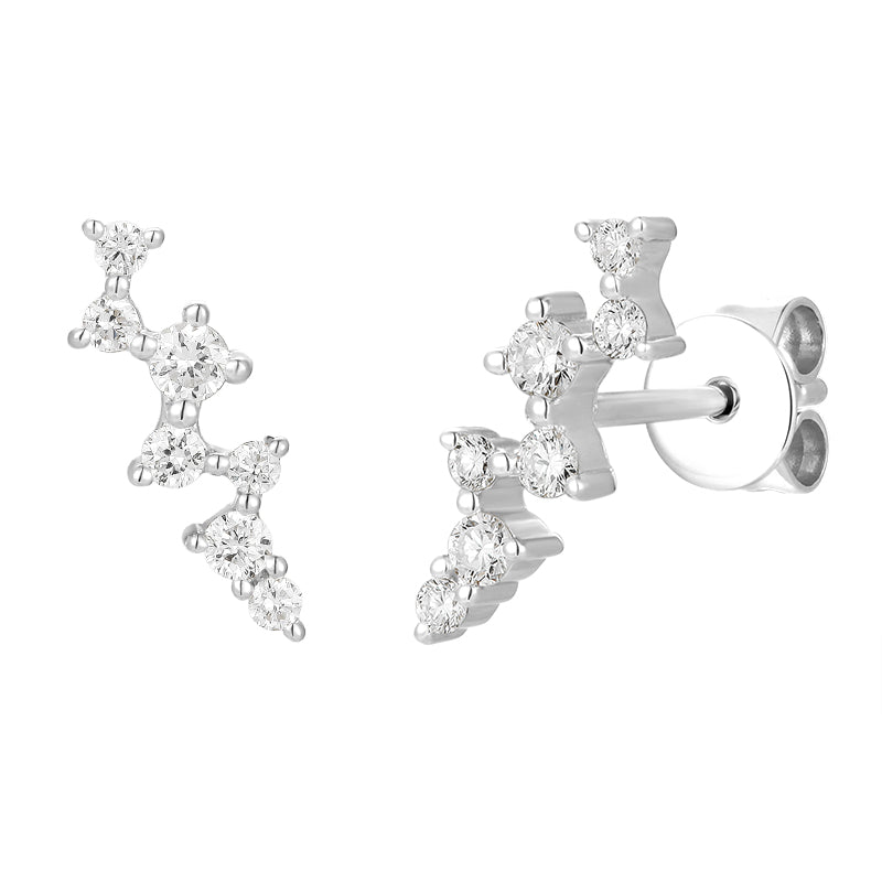 Star Gazing Diamond Ear Stud