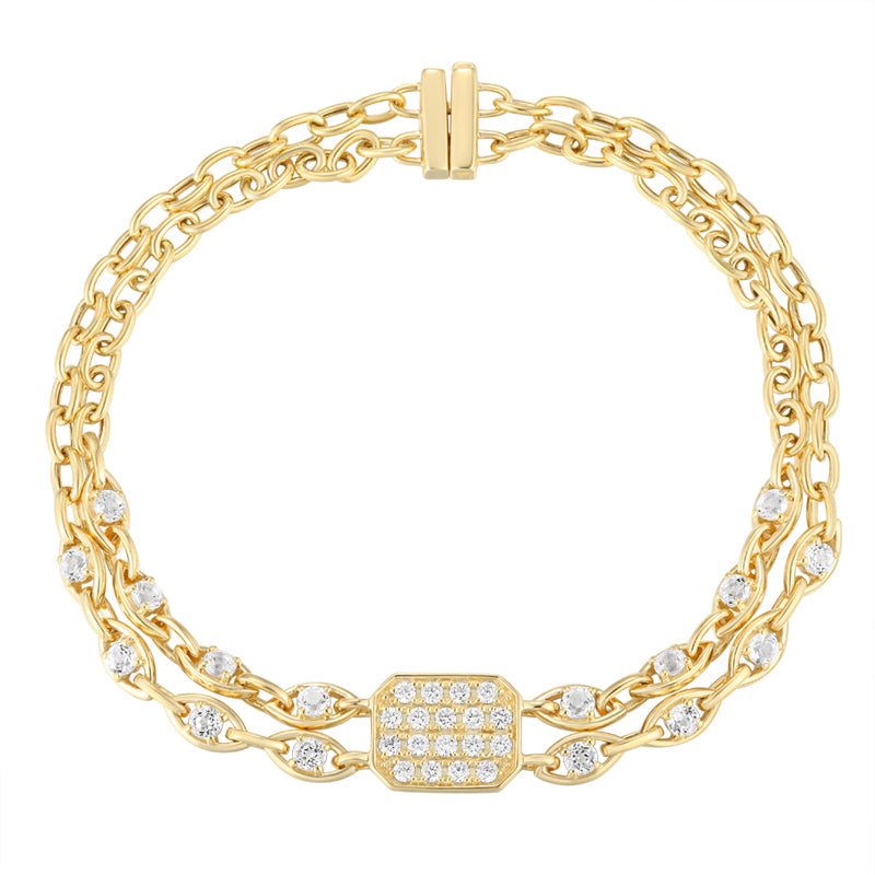 Pace Diamond Chain Bracelet