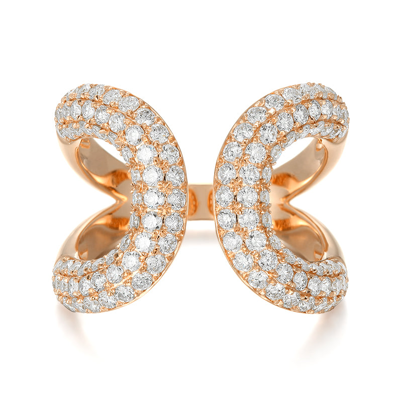 Open Swirl Ring - Kindspark