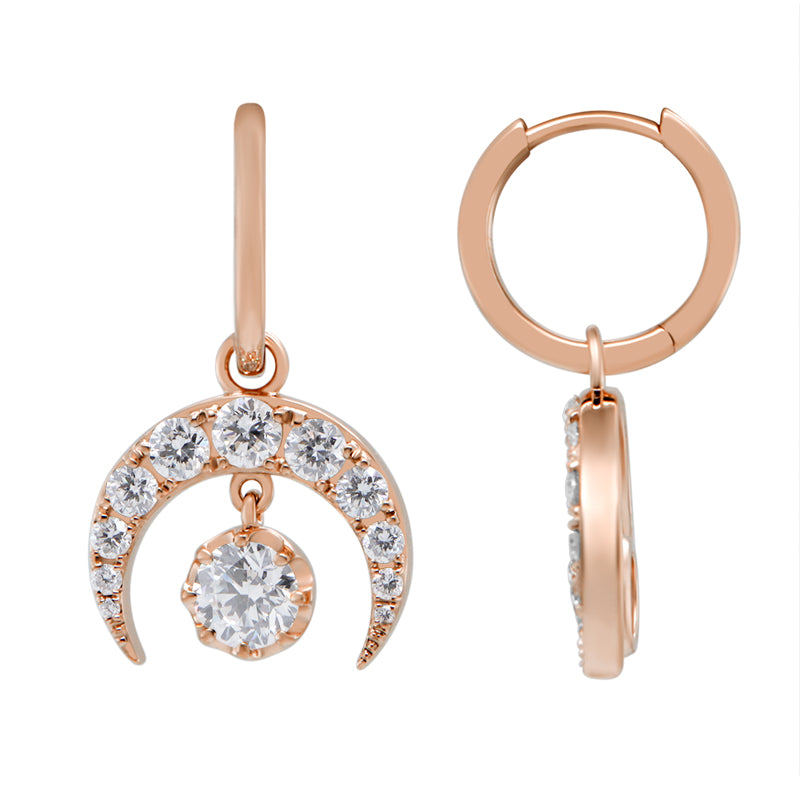Fashion Earring - Crescent Design