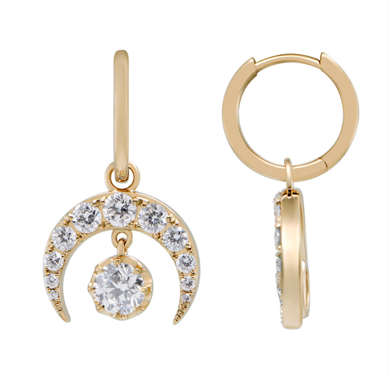 Fashion Earring - Crescent Design
