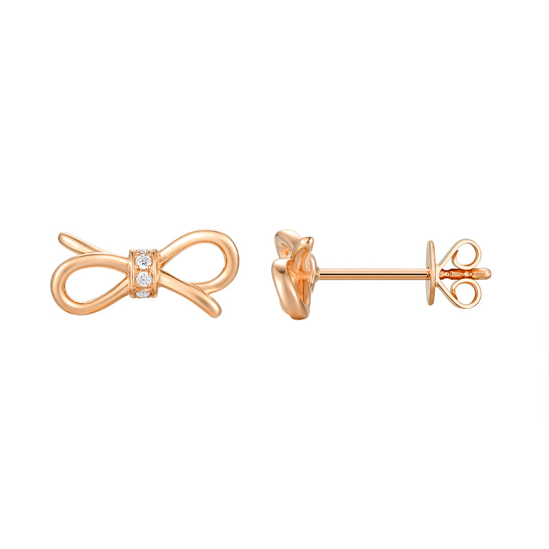 Ribbon Ear Stud