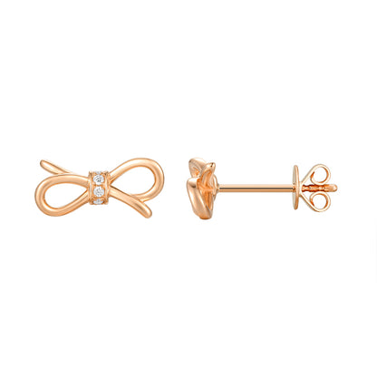 Ribbon Ear Stud