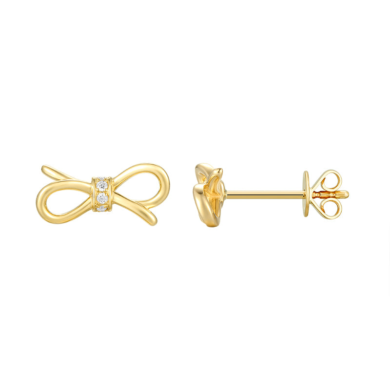 Ribbon Ear Stud