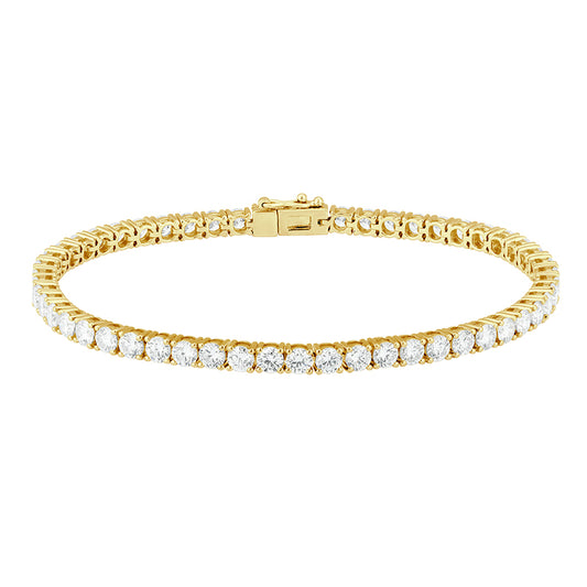 Petite Spark Tennis Bracelet -Round Diamond|Lab-grown diamond Petite Spark Tennis Bracelet -Round Diamond| KindSpark Jewellery| Affordable jewellery for everyday wear
