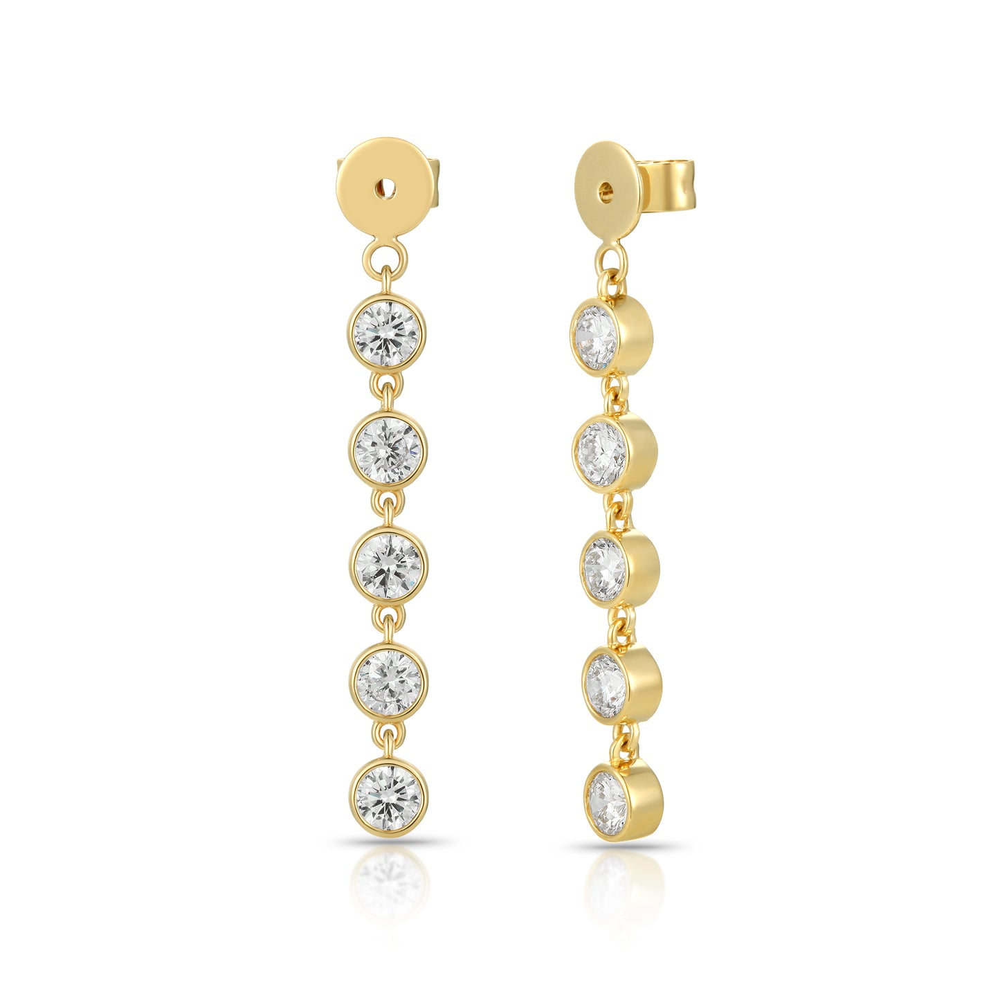 Linear Drop Earrings - Kindspark