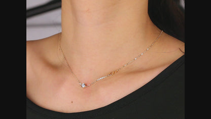 Initial Necklace-C