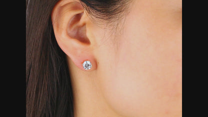 Classic Round Brilliant Single Stud
